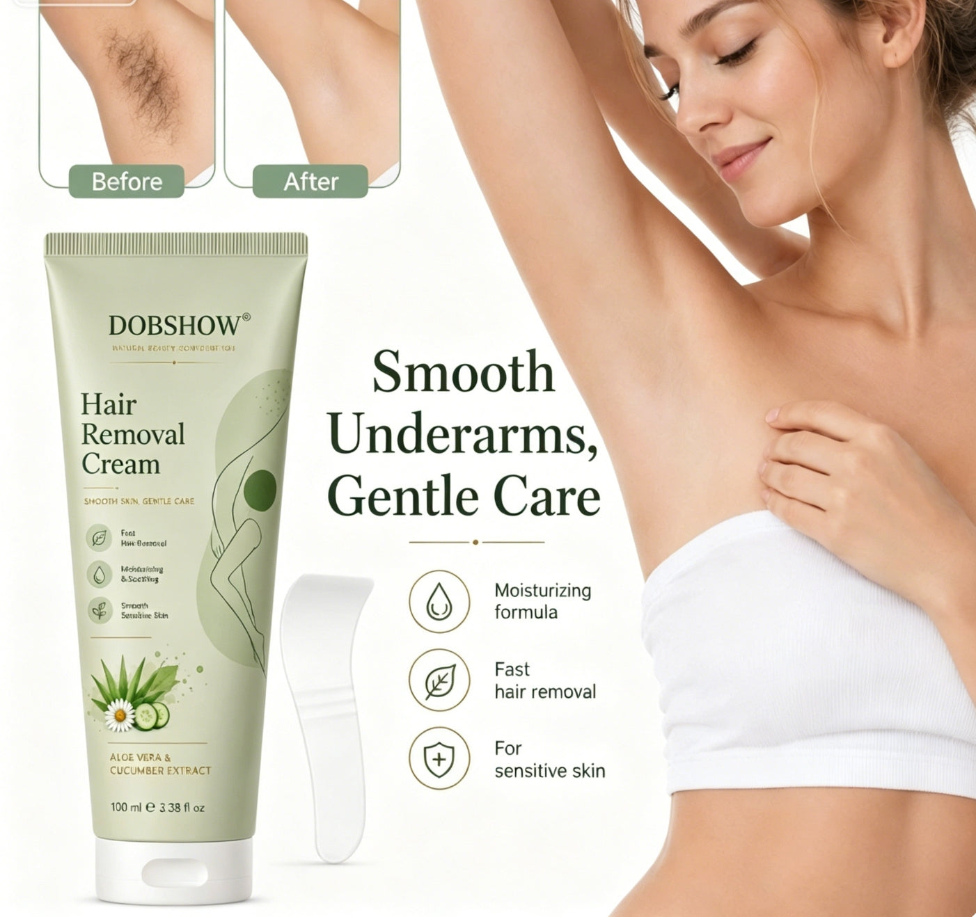 DOBSHOW® Plant Extract Hair Removal Cream