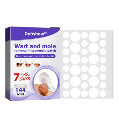 Dobshow®✨ All-New Upgraded Microneedle Wart Removal Patch — Invisible, Discreet Wart Care
