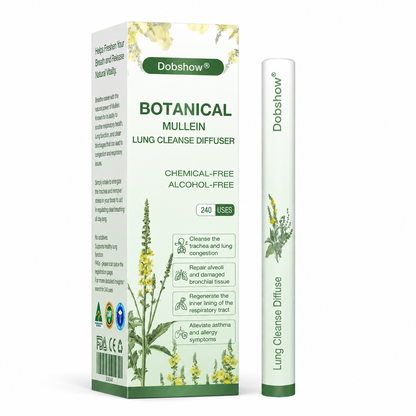 100K+ SOLD 🔥 Dobshow® All-New Upgraded Botanical Mullein Lung Cleanse Diffuser 🌿