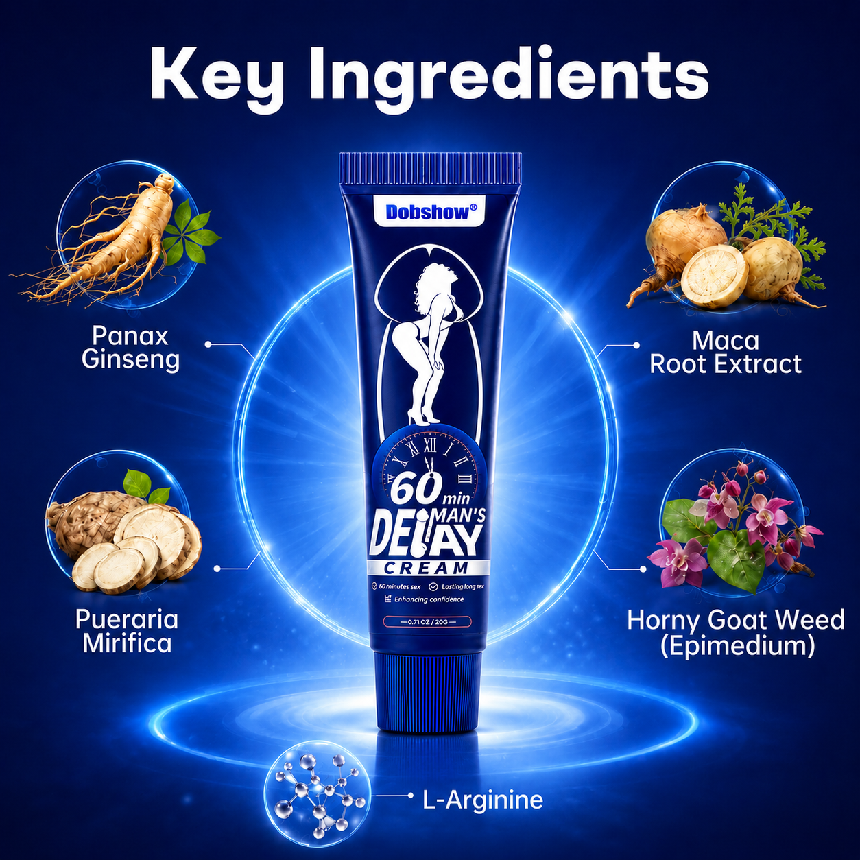 🔥 100K+ SOLD 🔥Dobshow® Men’s Delay High-Performance Gel💪🏋️‍♂️