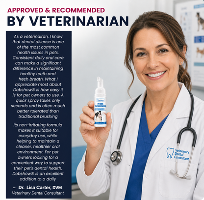 🐶🐱Dobshow® Pet Dental Spray – Fight Tartar & Keep Breath Fresh