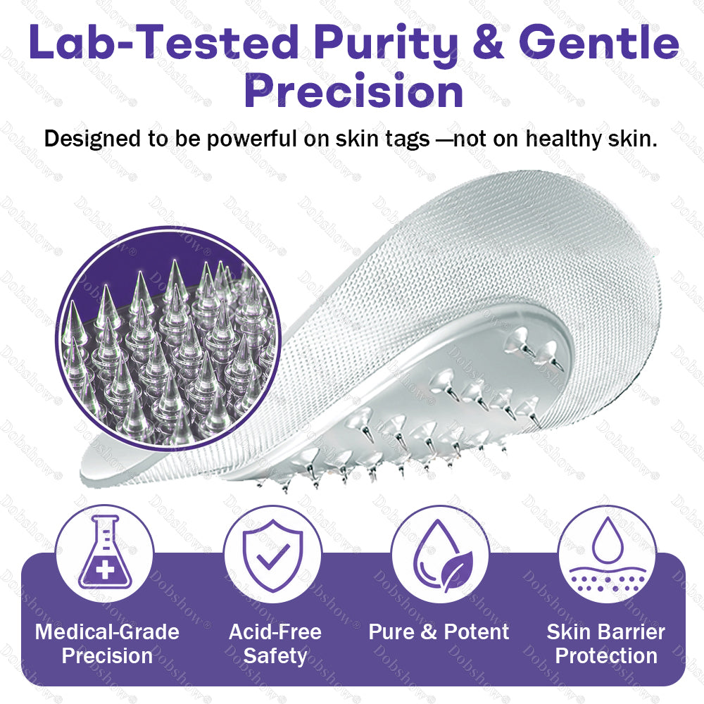 Dobshow®✨ All-New Upgraded Microneedle Wart Removal Patch — Invisible, Discreet Wart Care