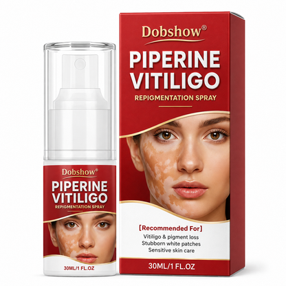 🔥100K+ SOLD | Dobshow® Advanced Piperine Vitiligo Repigmentation Spray — 👨‍⚕️✅Upgraded Steroid-Free Botanical Formula