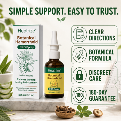 100K+ SOLD 🔥🔥Healrize® Botanical Hemorrhoid PRO Spray