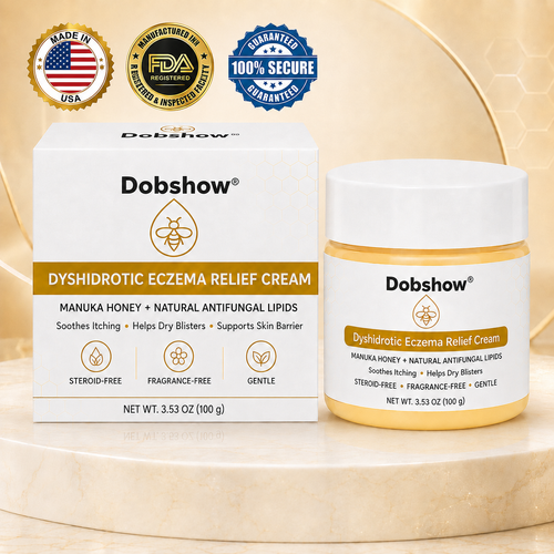 🏆𝐎𝐟𝐟𝐢𝐜𝐢𝐚𝐥 𝐔𝐒 𝐒𝐭𝐨𝐫𝐞💥Over 100K+ Sold  🖐️ Dobshow® Dry, Itchy & Blister-Prone Hand Relief Cream – Fragrance-Free 🌿💧