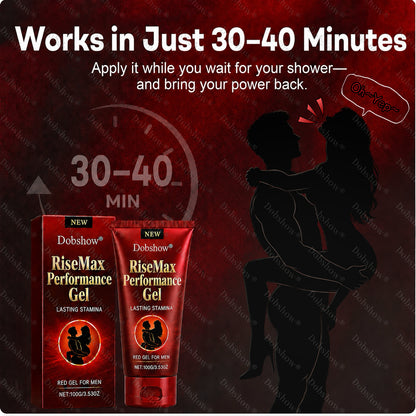 🔥 100K+ SOLD 🔥 Dobshow® RiseMax Newly Upgraded High-Performance Gel for Men💪🏋️‍♂️