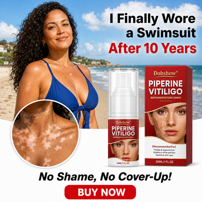 🔥100K+ SOLD | Dobshow® Advanced Piperine Vitiligo Repigmentation Spray — 👨‍⚕️✅Upgraded Steroid-Free Botanical Formula
