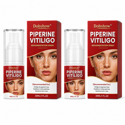 🔥100K+ SOLD | Dobshow® Advanced Piperine Vitiligo Repigmentation Spray — 👨‍⚕️✅Upgraded Steroid-Free Botanical Formula