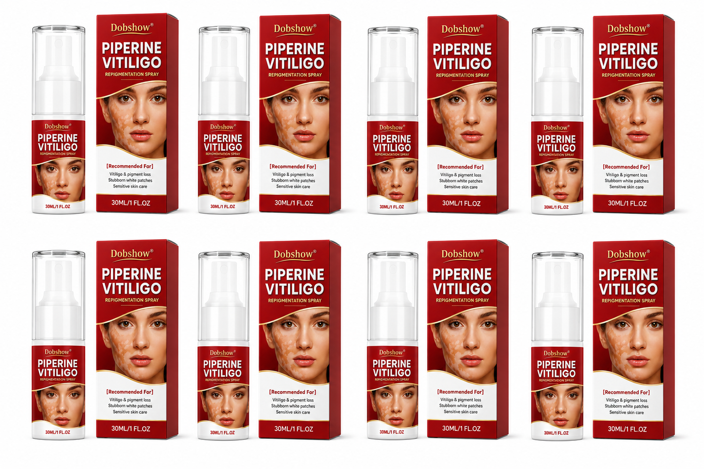 🔥100K+ SOLD | Dobshow® Advanced Piperine Vitiligo Repigmentation Spray — 👨‍⚕️✅Upgraded Steroid-Free Botanical Formula
