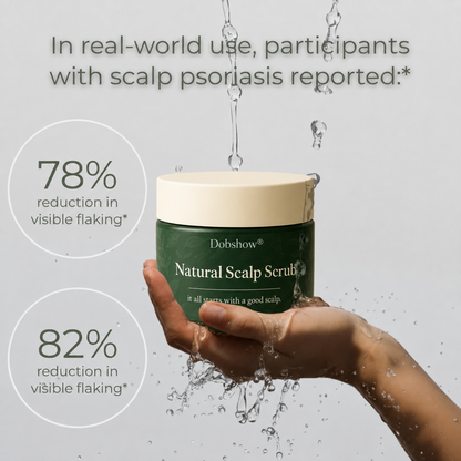 🔥Official U.S. Store  100K+ SOLD 🔥 Dobshow® Avocado & Orange Nourishing Anti-Dandruff Scalp Scrub — A New Steroid-Free Way to Heal an Itchy, Flaky Scalp!✨✨